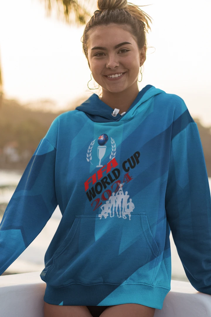 Fifa World Cup 2024 England All Over Print Hoodie product image (1)