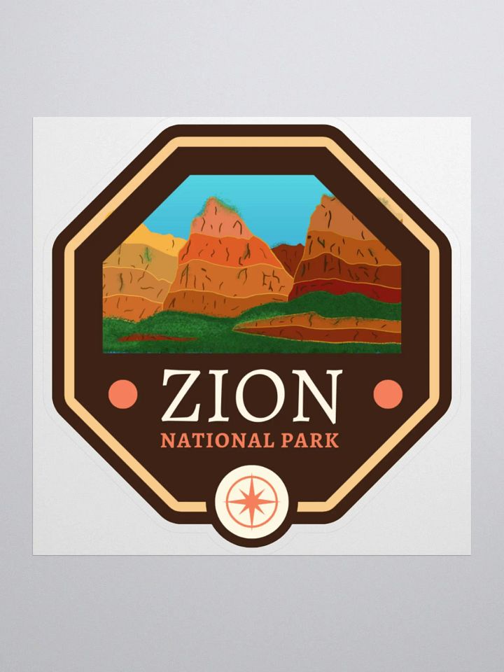 Zion National Park Sticker product image (1)