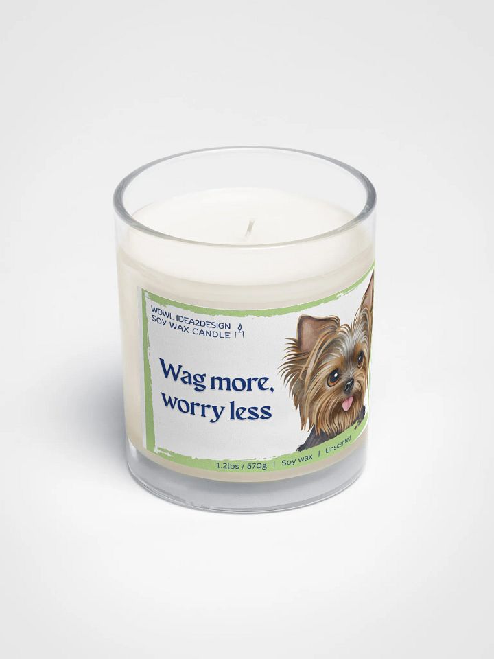 Yorkshire Terrier Dog Lover Best Gift, Large Capacity, Great Value & Eco-Friendly Candle – 1.2 lbs of Pure Serenity product image (2)