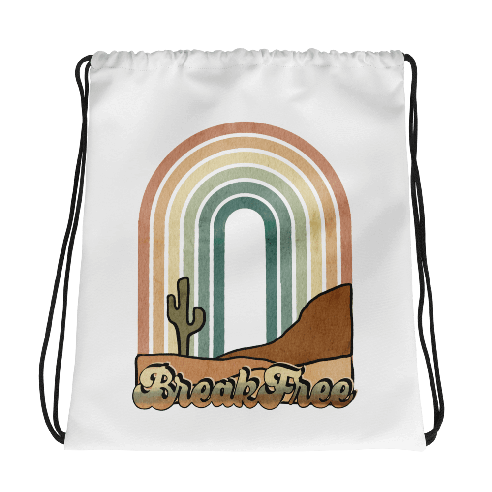 Drawstring Bag Break Free product image (3)