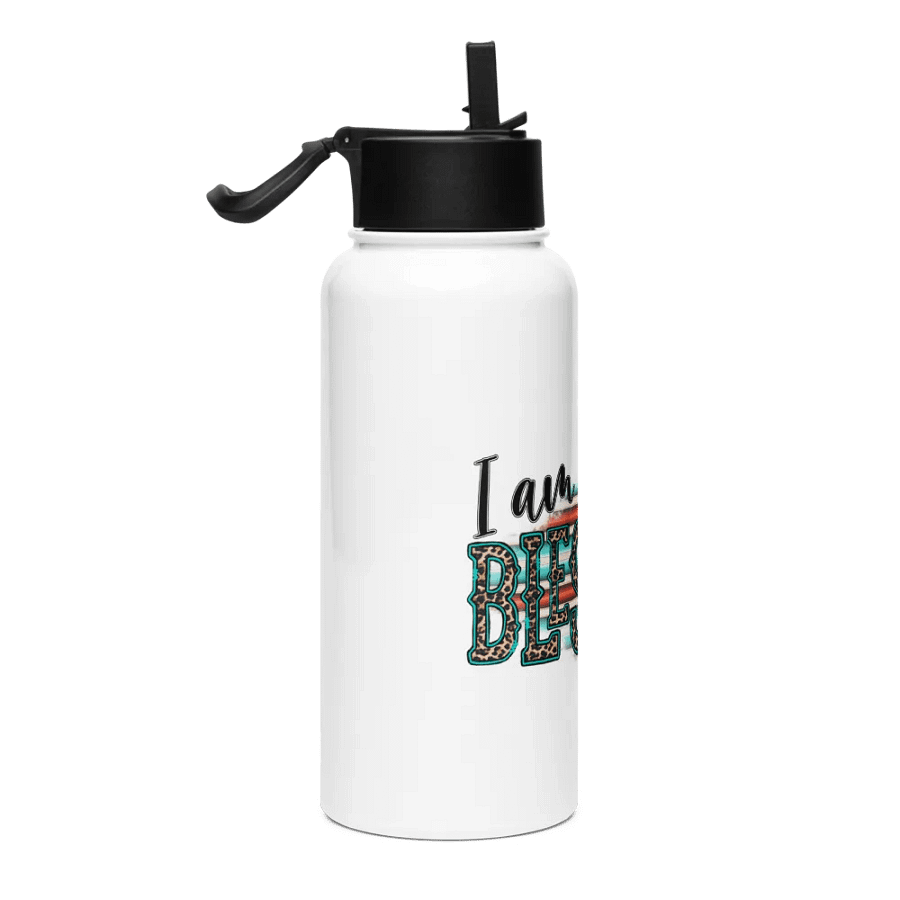I Am Blessed - Stainless Steel Sports Water Bottle product image (4)