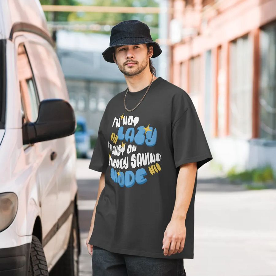 I'm not lazy t-shirt product image (6)