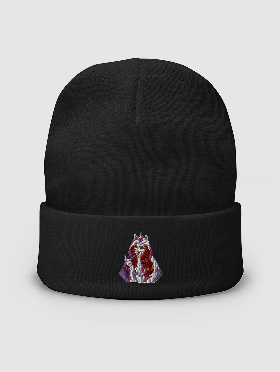 [Sadine] Embroidered Beanie product image (1)