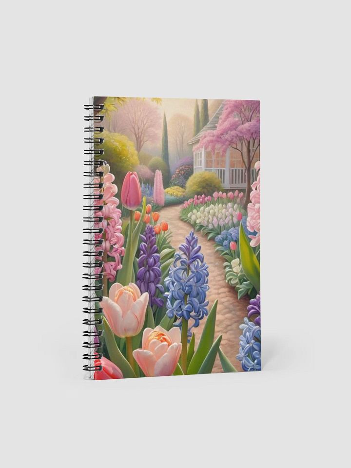 Enchanted Garden Dreams Spiral Notebook product image (1)