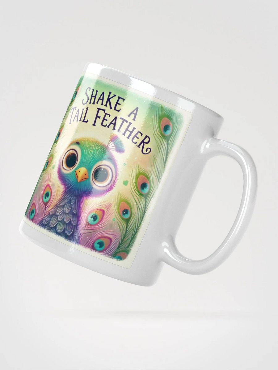 Shake A Tail Feather (White Glossy Mug) product image (5)