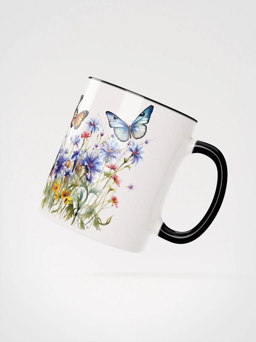 Fluttering Blooms Accent Mug product image (3)
