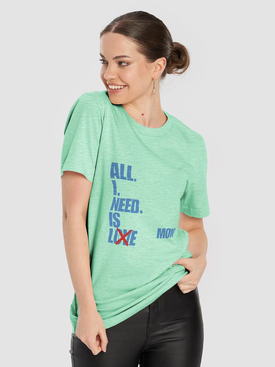 Love Money Crossout T-Shirt product image (8)