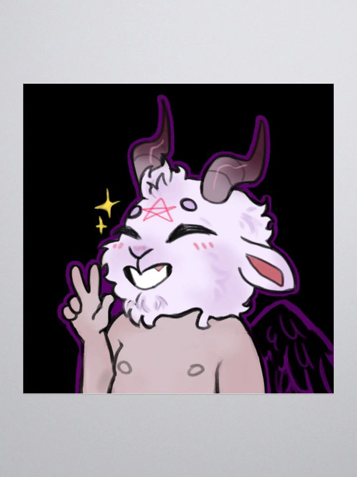 Baby Baph Peace Sticker product image (1)