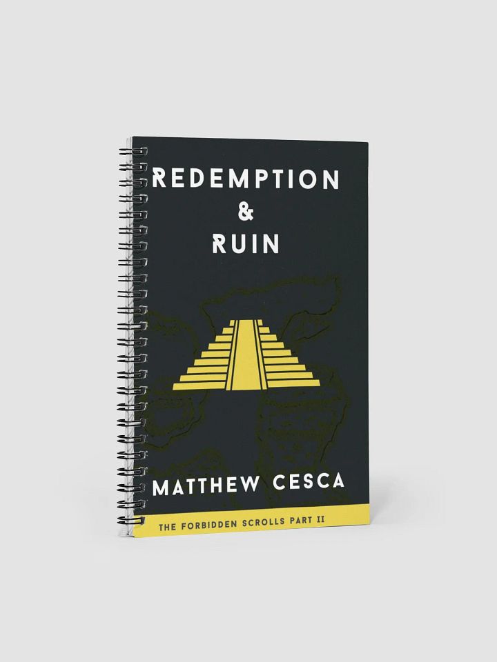 Redemption & Ruin Spiral Notebook product image (1)