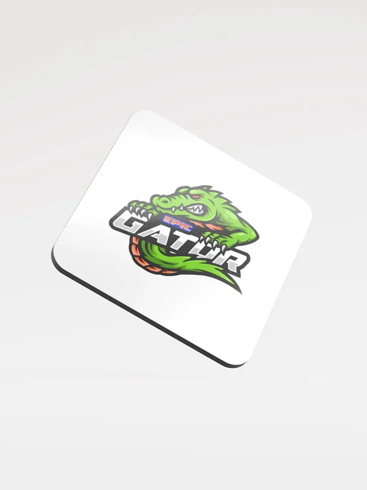 V3 Logo Glossed Cork Coaster product image (1)