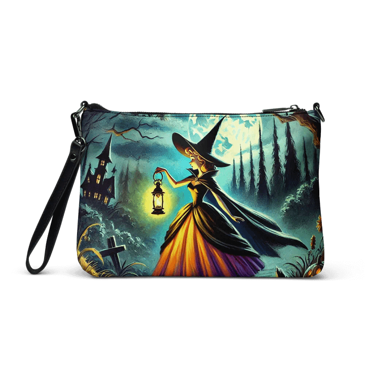 Enchanting Witch in the Woods Halloween Crossbody Bag product image (2)