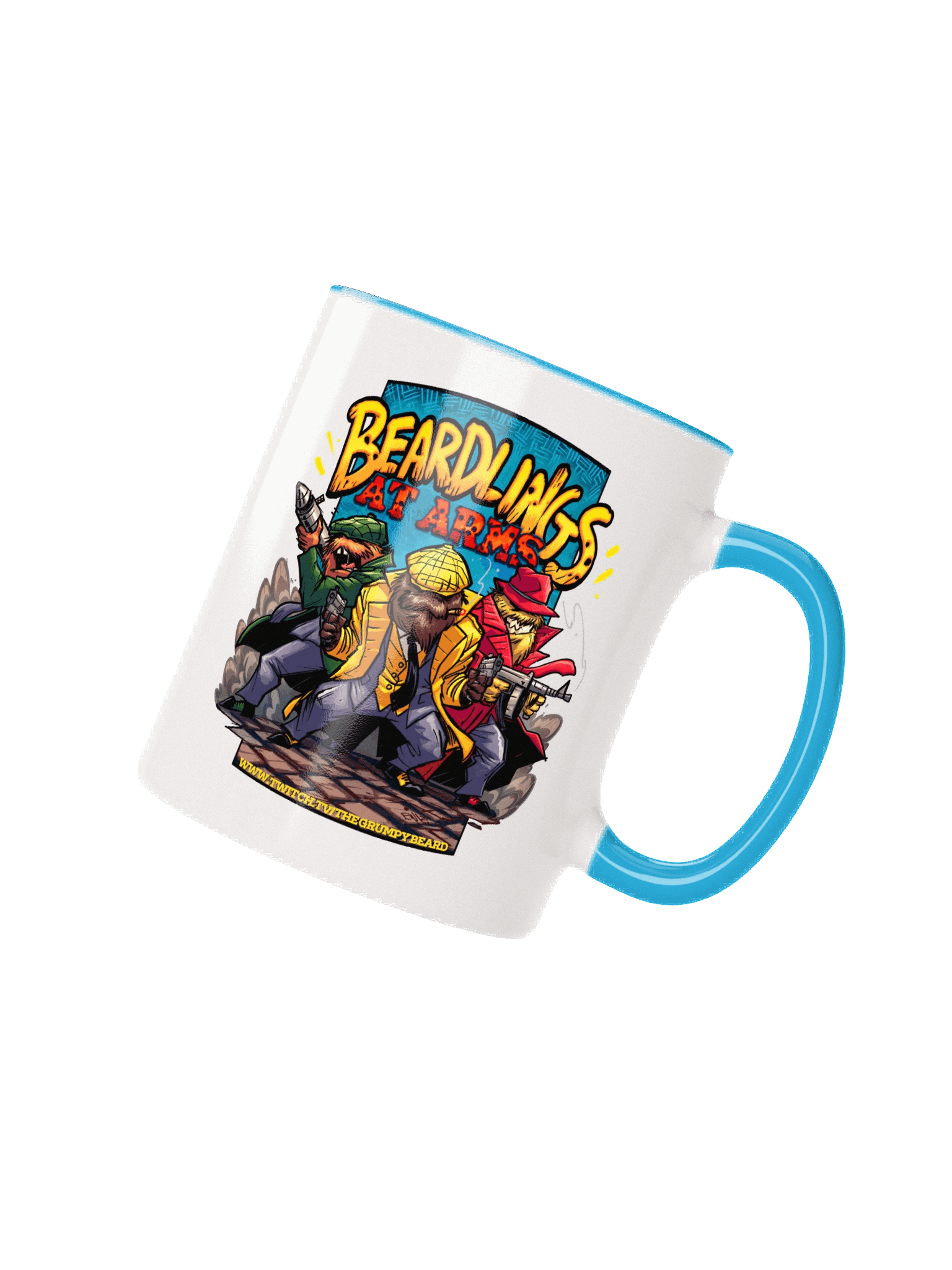 PeekyBeardlings "BEARDLINGS AT ARMS" - Ceramic Mug product image (42)