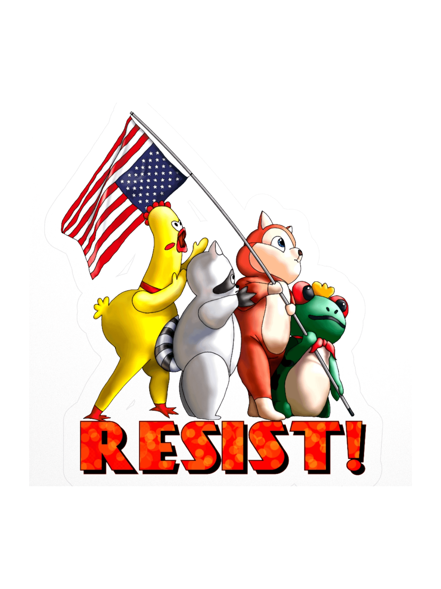 Resist! Sticker product image (3)