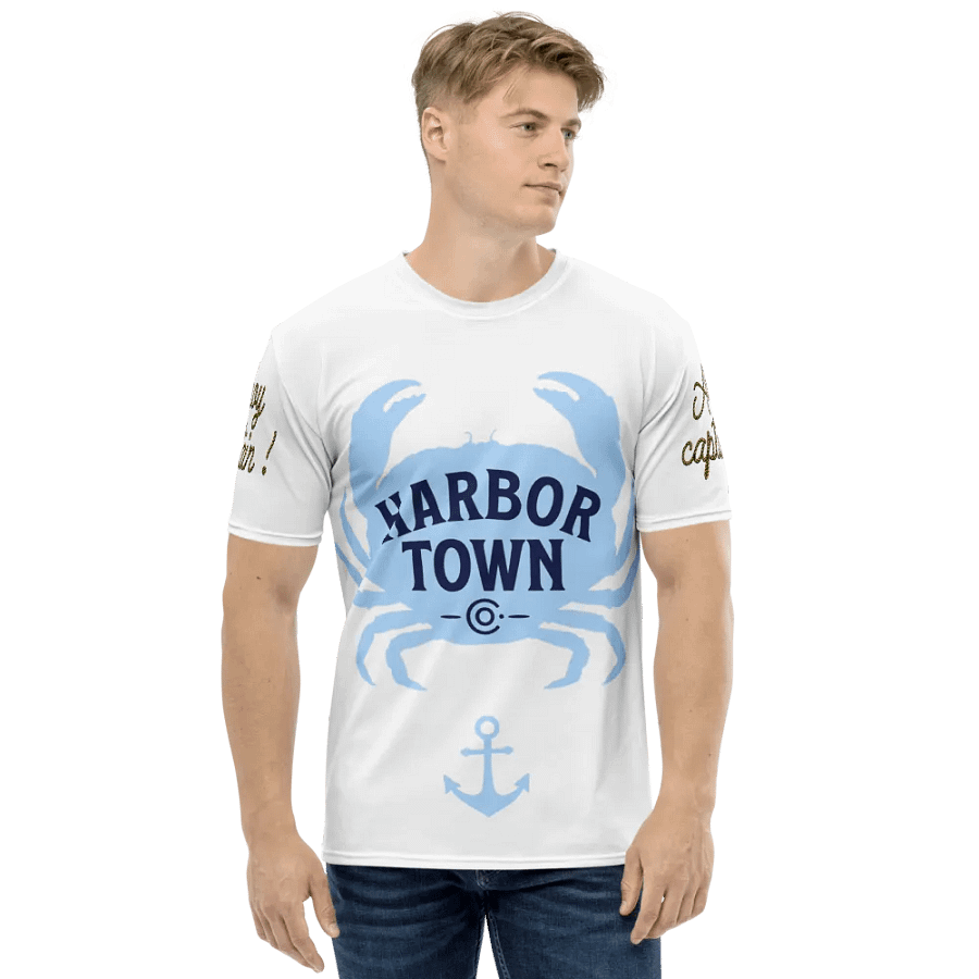 Harbor Town - Ahoy Captain - All Over Print T-Shirt product image (2)