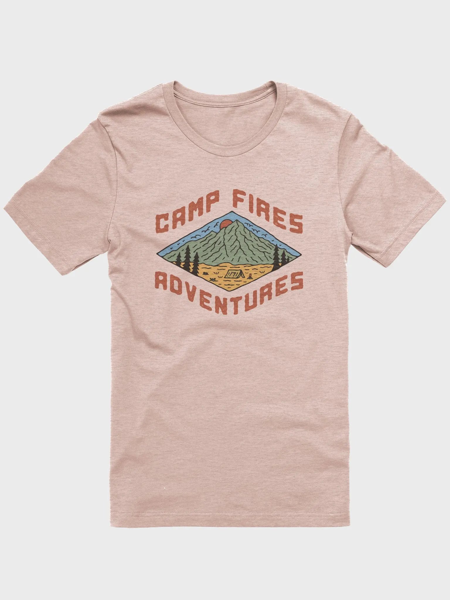 Camp Fires Adventures Unisex Tee product image (11)