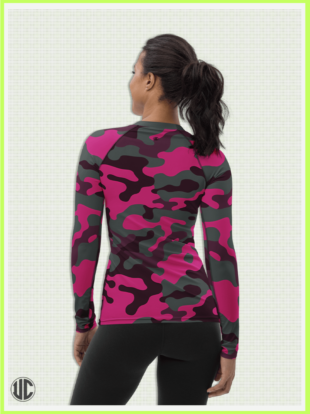 Savage Woodland Pink Camo - Women’s Rash Guard product image (2)