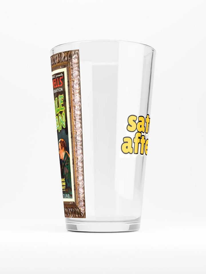 saturday afternoon pint glass: now you see me now you don't product image (2)