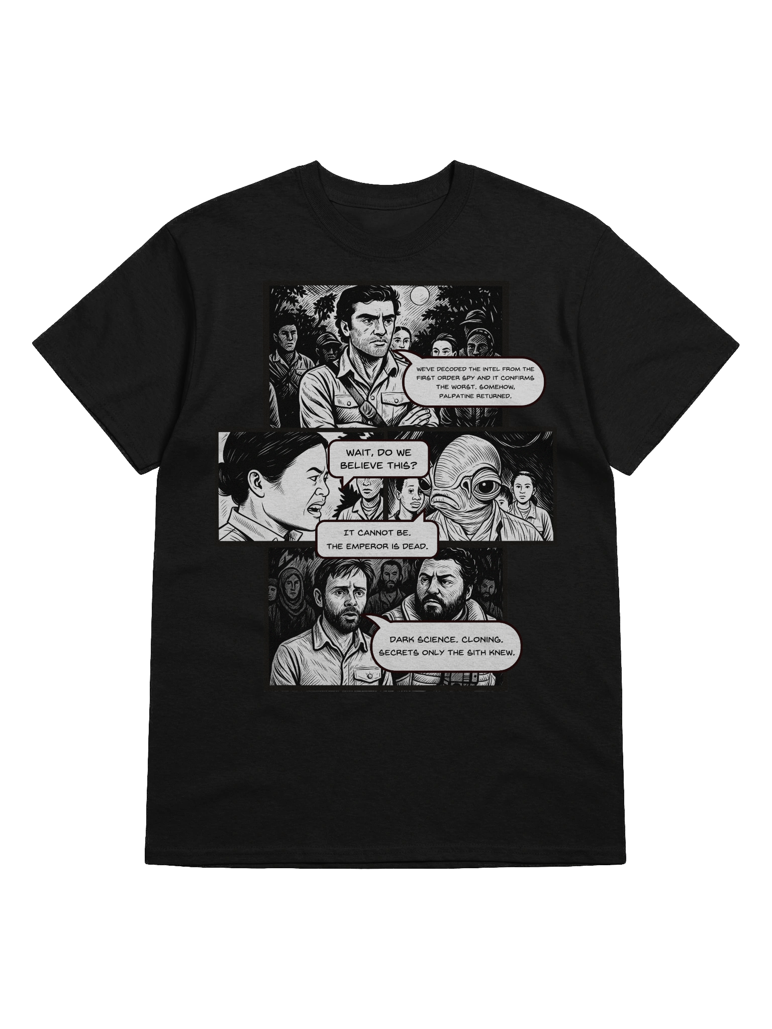 Star Wars inspired Somehow, Palpatine Returned Scene Tee product image (5)