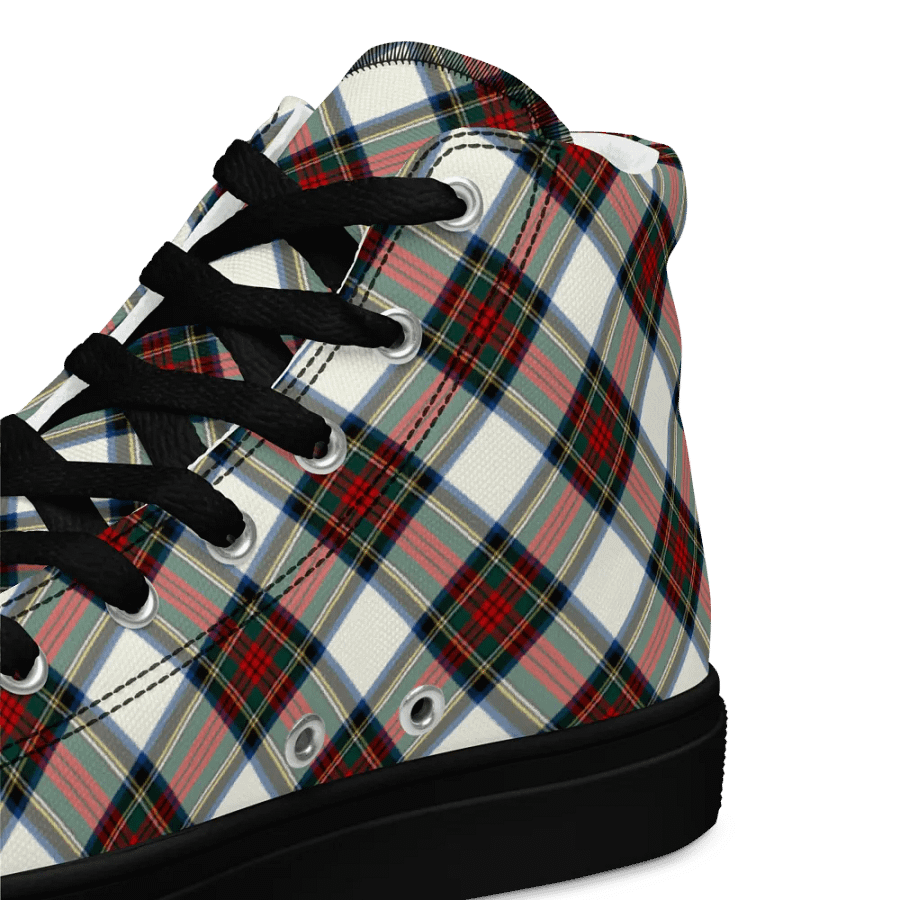 Stewart Dress Tartan Men's High Top Shoes product image (12)