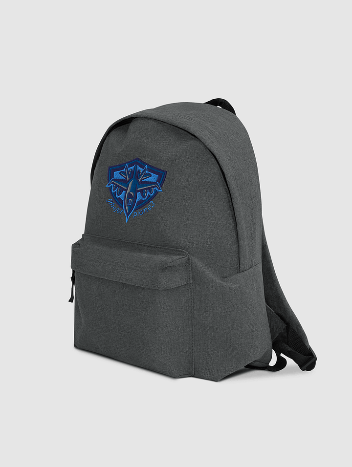 JJ's Embroidered Backpack w/ Blue Emblem product image (2)