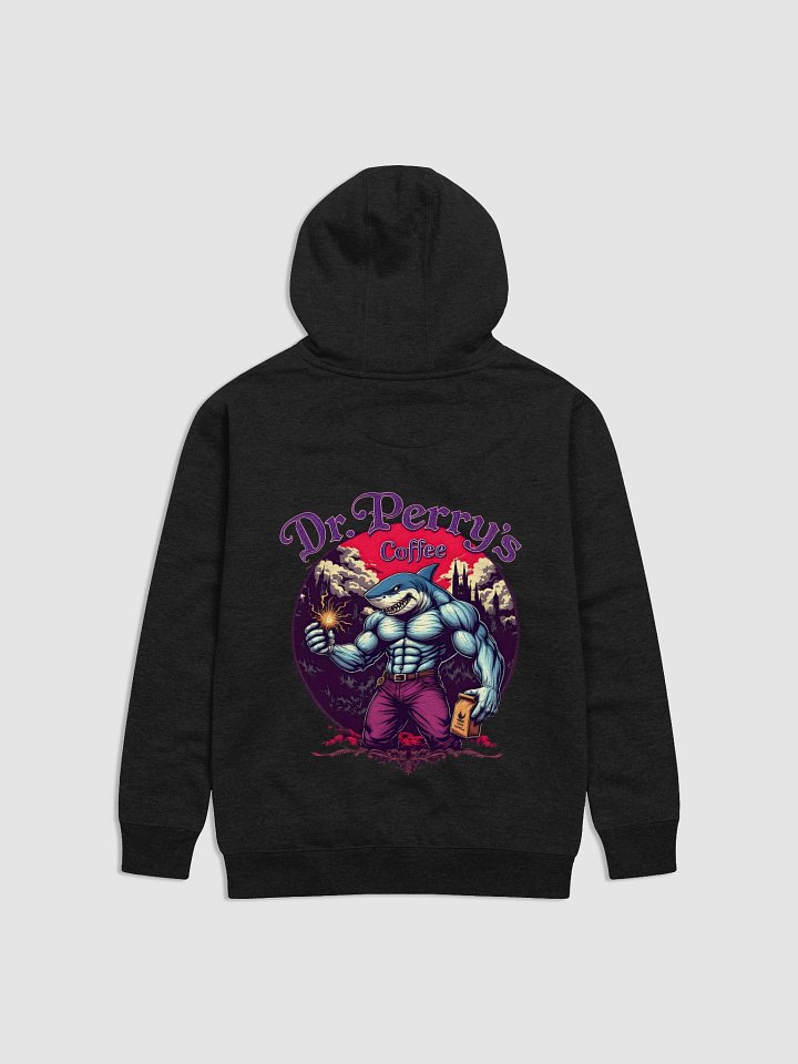 Muscle Mage Shark Coffee Hoodie product image (2)