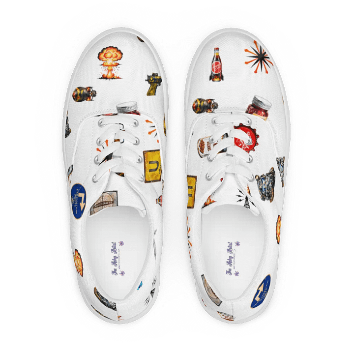 Pop Culture Parody Lace-Up Shoes #fallout product image (2)