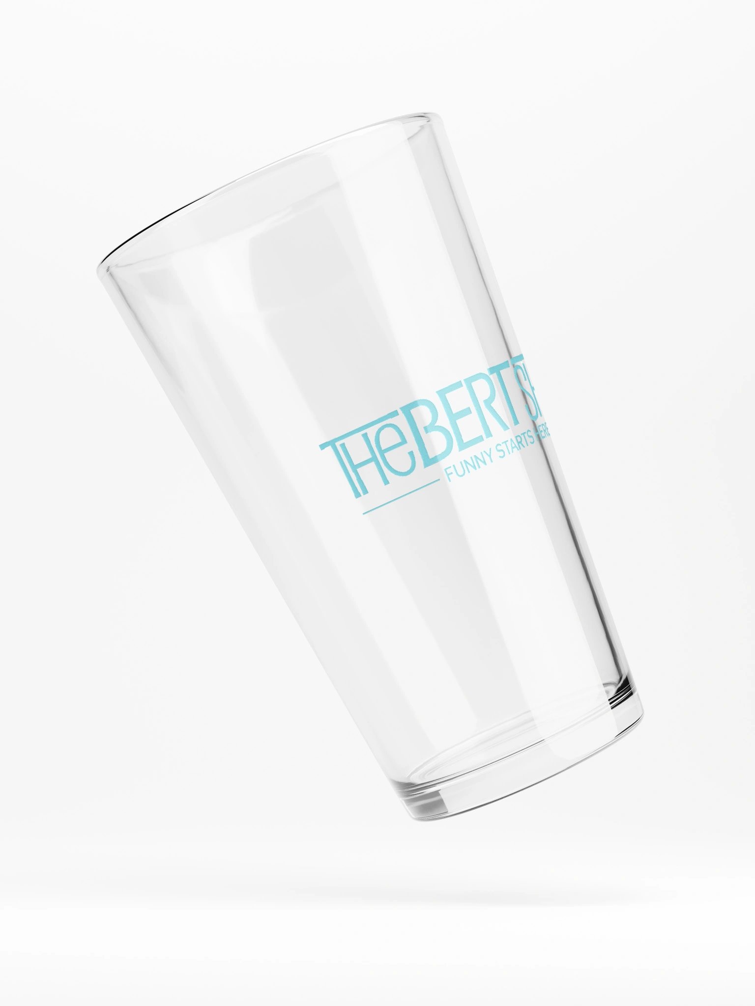 Bert Show Logo Pint Glass product image (4)