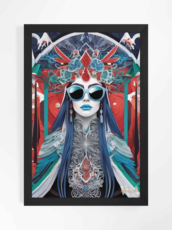 Winter Wiccan 04 - Framed Matte Poster product image (1)