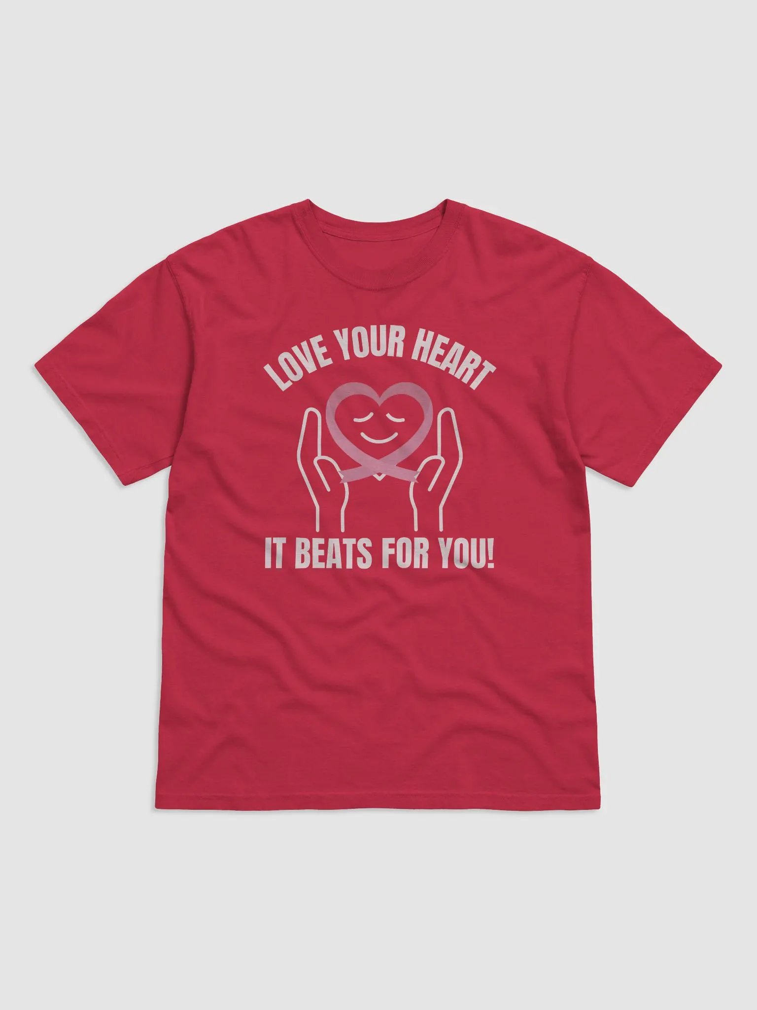 Love Your Heart T-Shirt | Heart Disease Awareness product image (3)