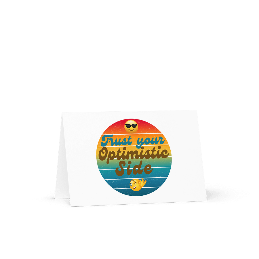 Optimistic Greetings Card product image (1)