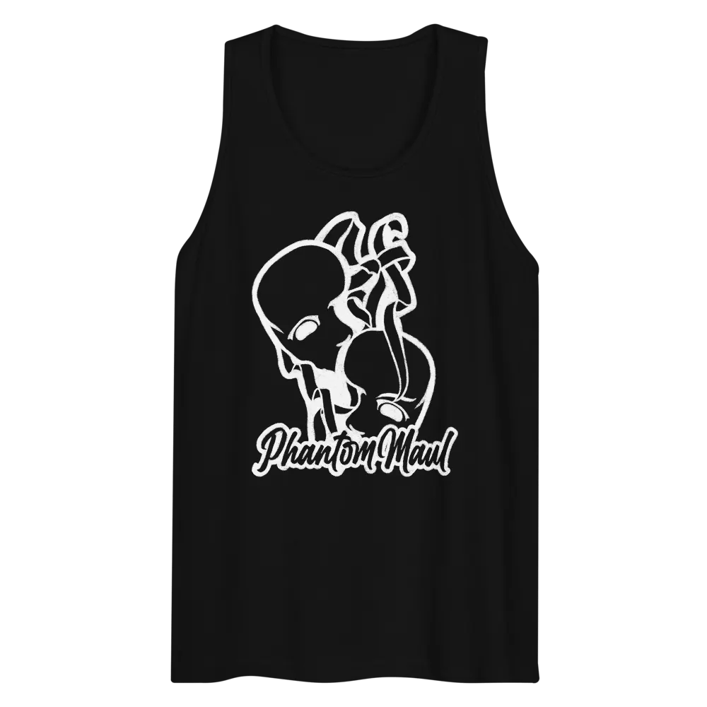 White Logo Men's Tank Top product image (10)