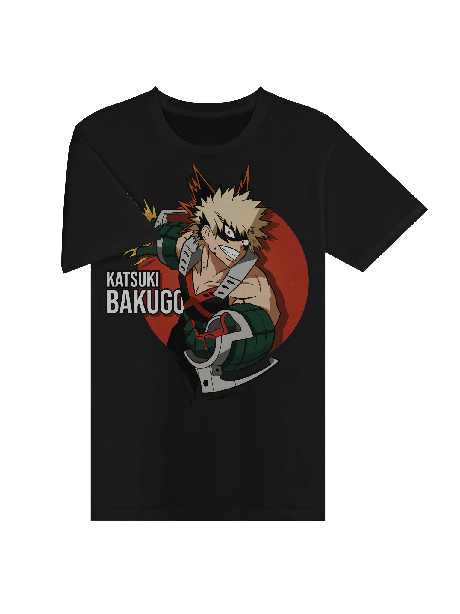 Bakugo Explosion T-Shirt – Unleash the Boom product image (3)