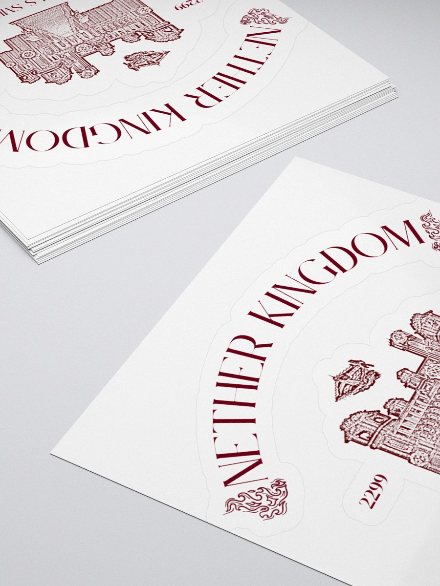 Royals SMP Nether Kingdom Sticker product image (4)