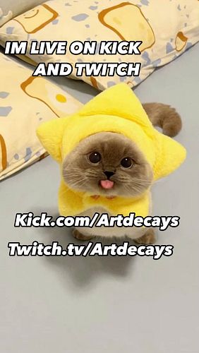 IM LIVE WOOO😁
