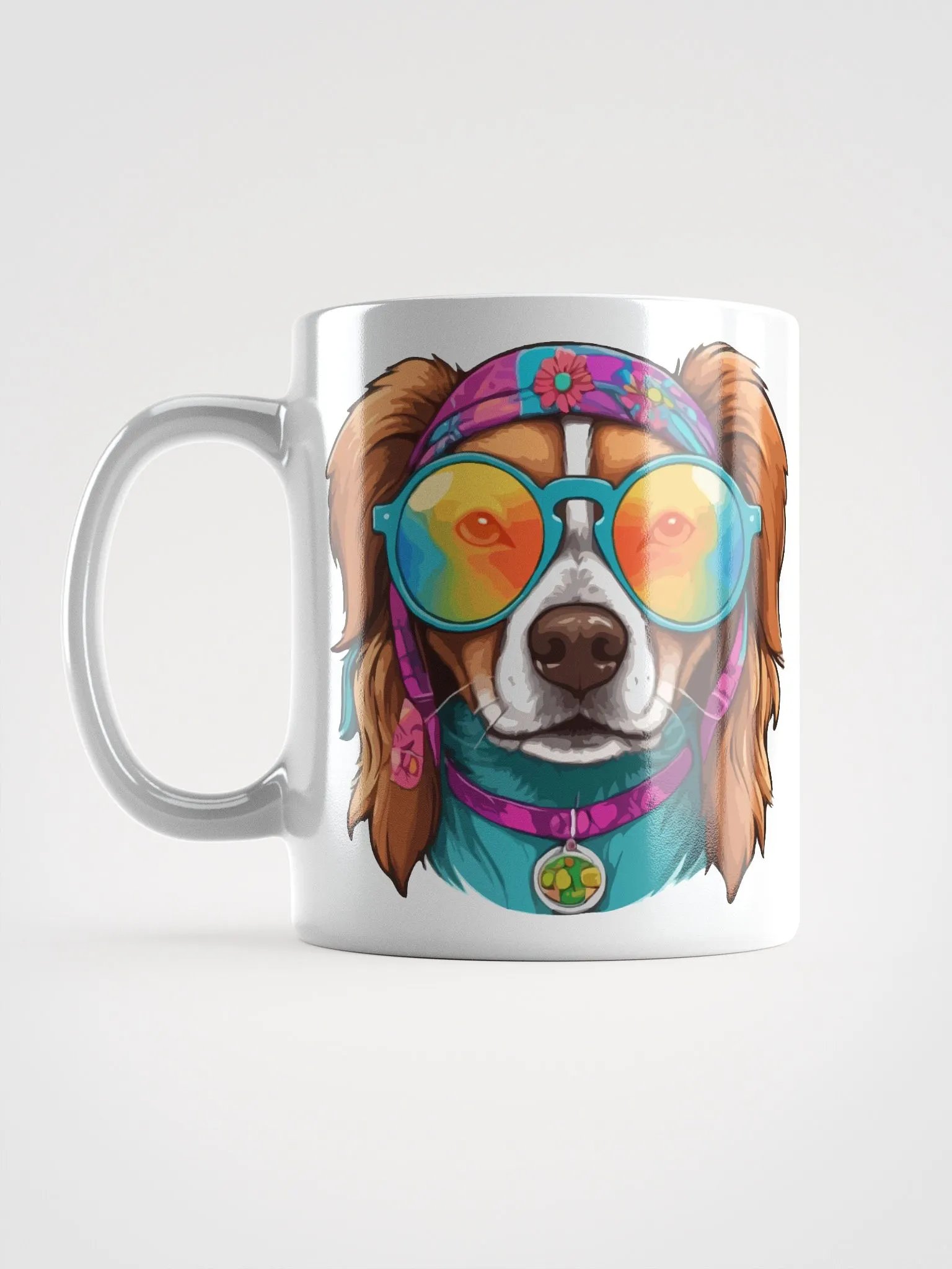 Hippie Dog 3 , Mug product image (11)
