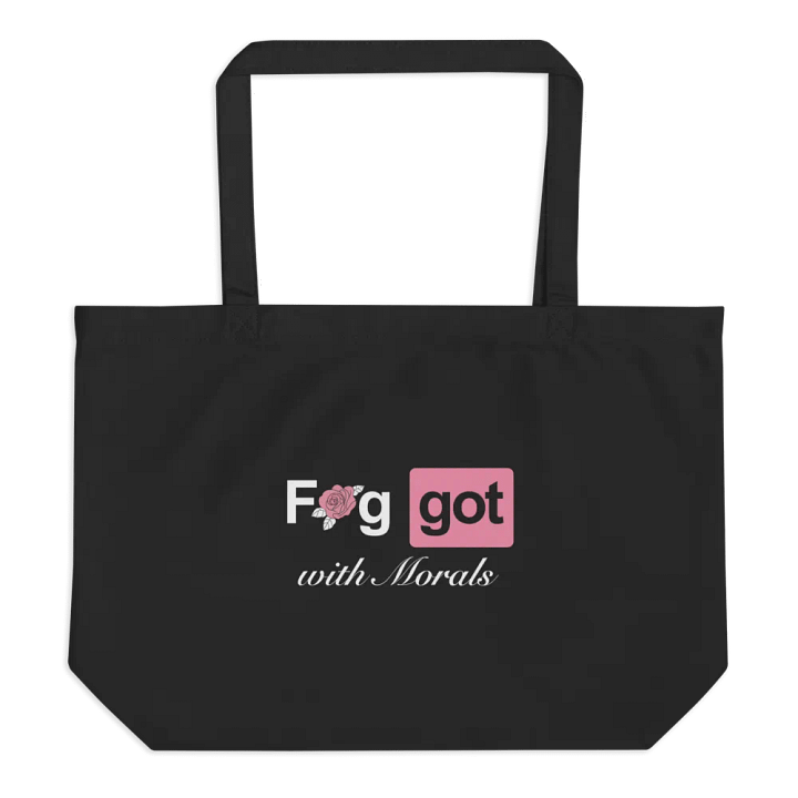 Faggot with Morals Tote Bag product image (1)