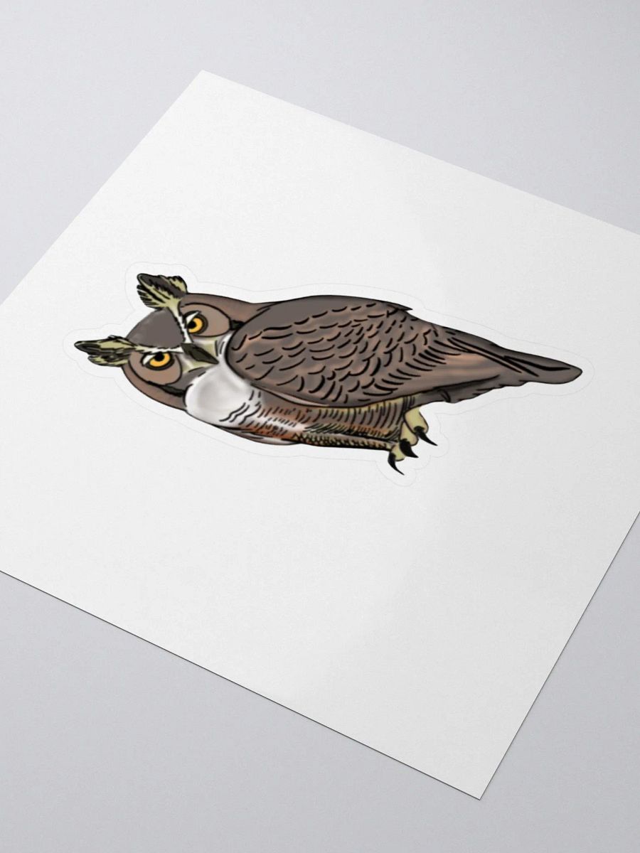 Owl Logo Sticker product image (3)