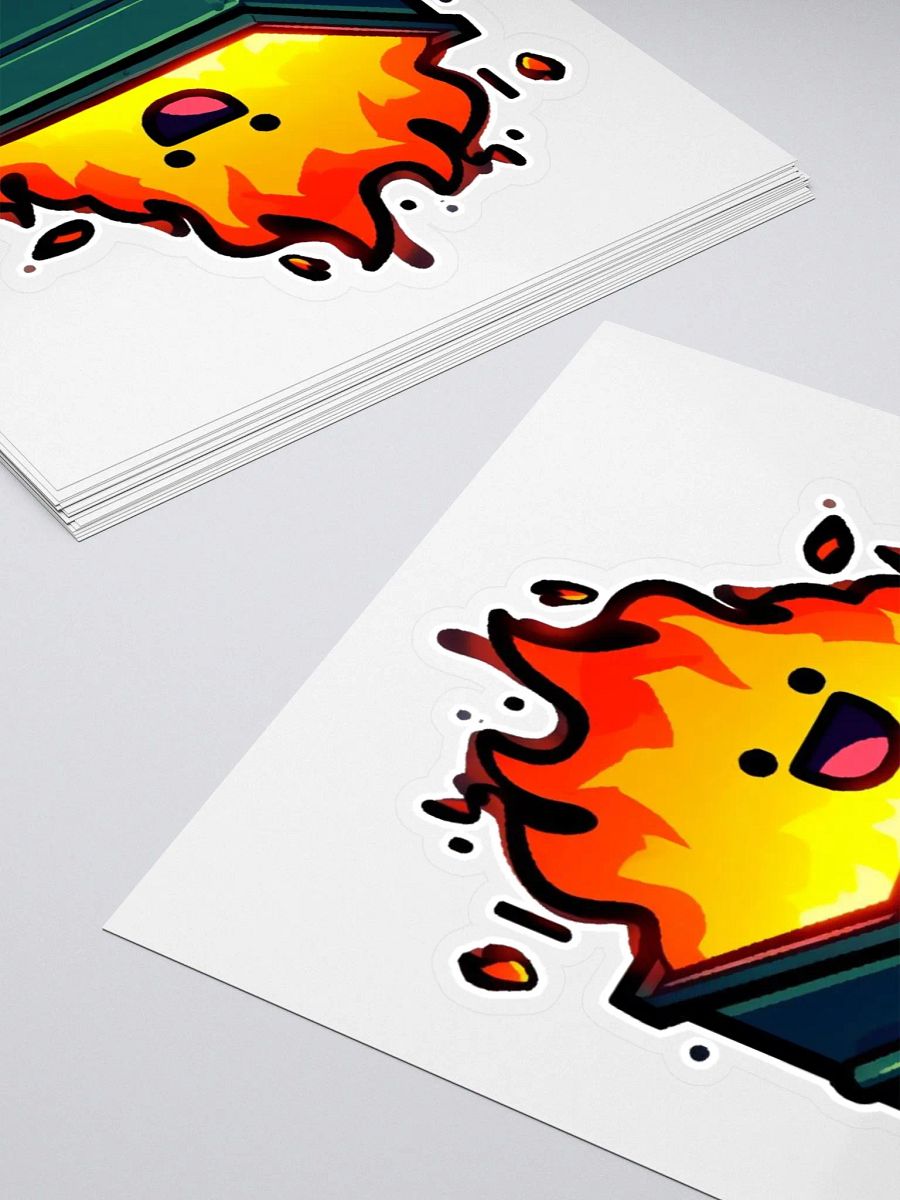 Happy Little Dumpster Fire Sticker product image (4)