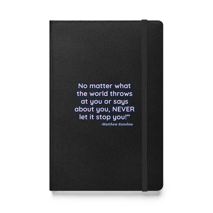 Hardcover Bound Notebook [Quote 5] | JournalBook® product image (1)