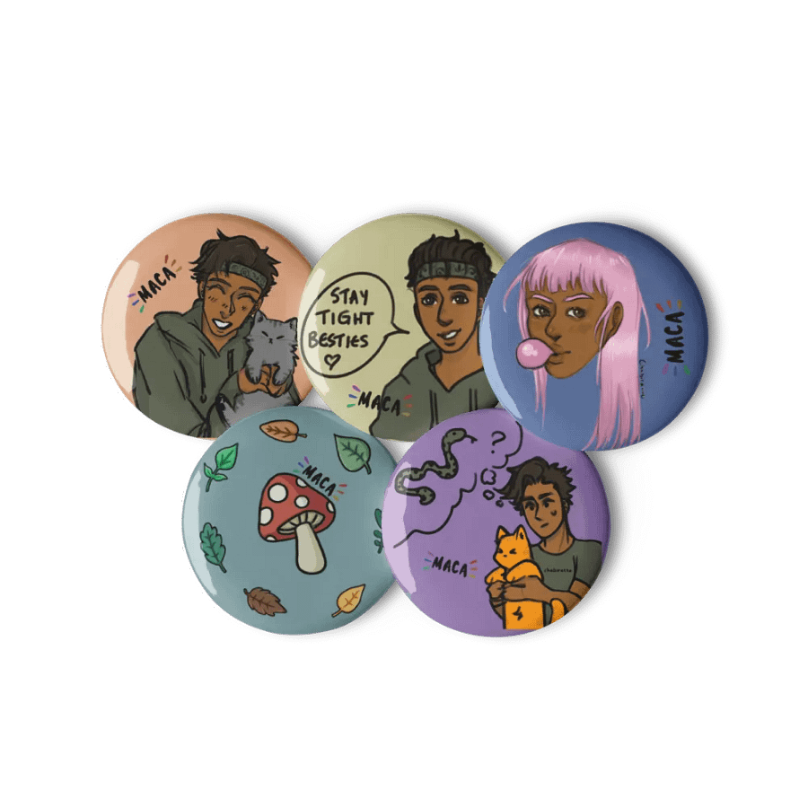 MACA x CHABIRATTO Pin Set! product image (4)