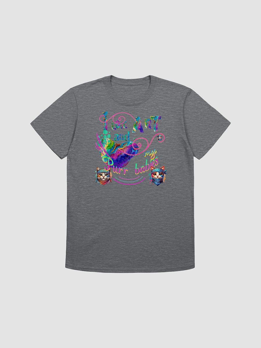I love Art and my Purry babies T shirt, product image (3)