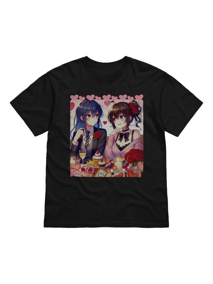 Romantic Anime Dining T-Shirt product image (1)