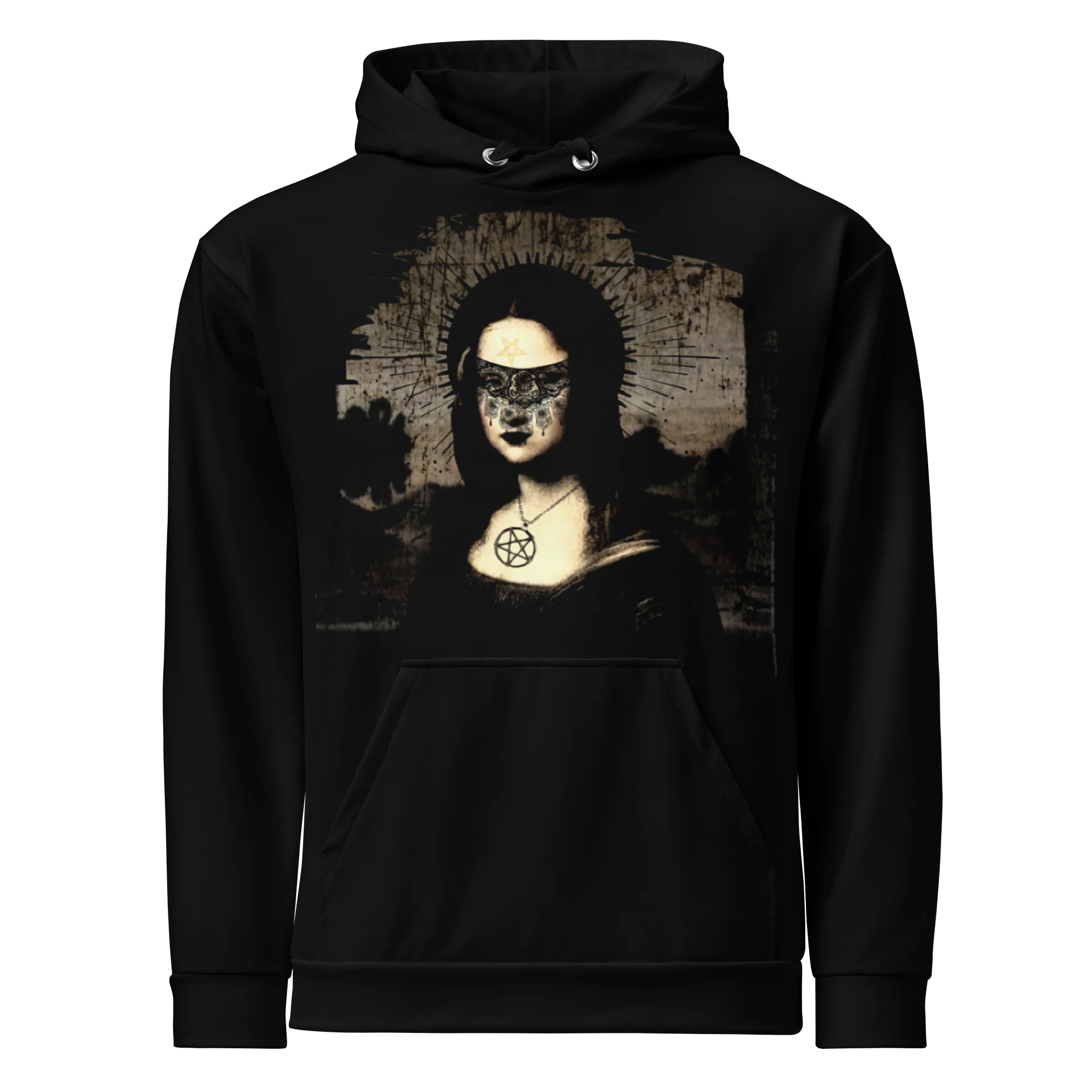 Occult Dark Mona Lisa Unisex Sweatshirt product image (1)