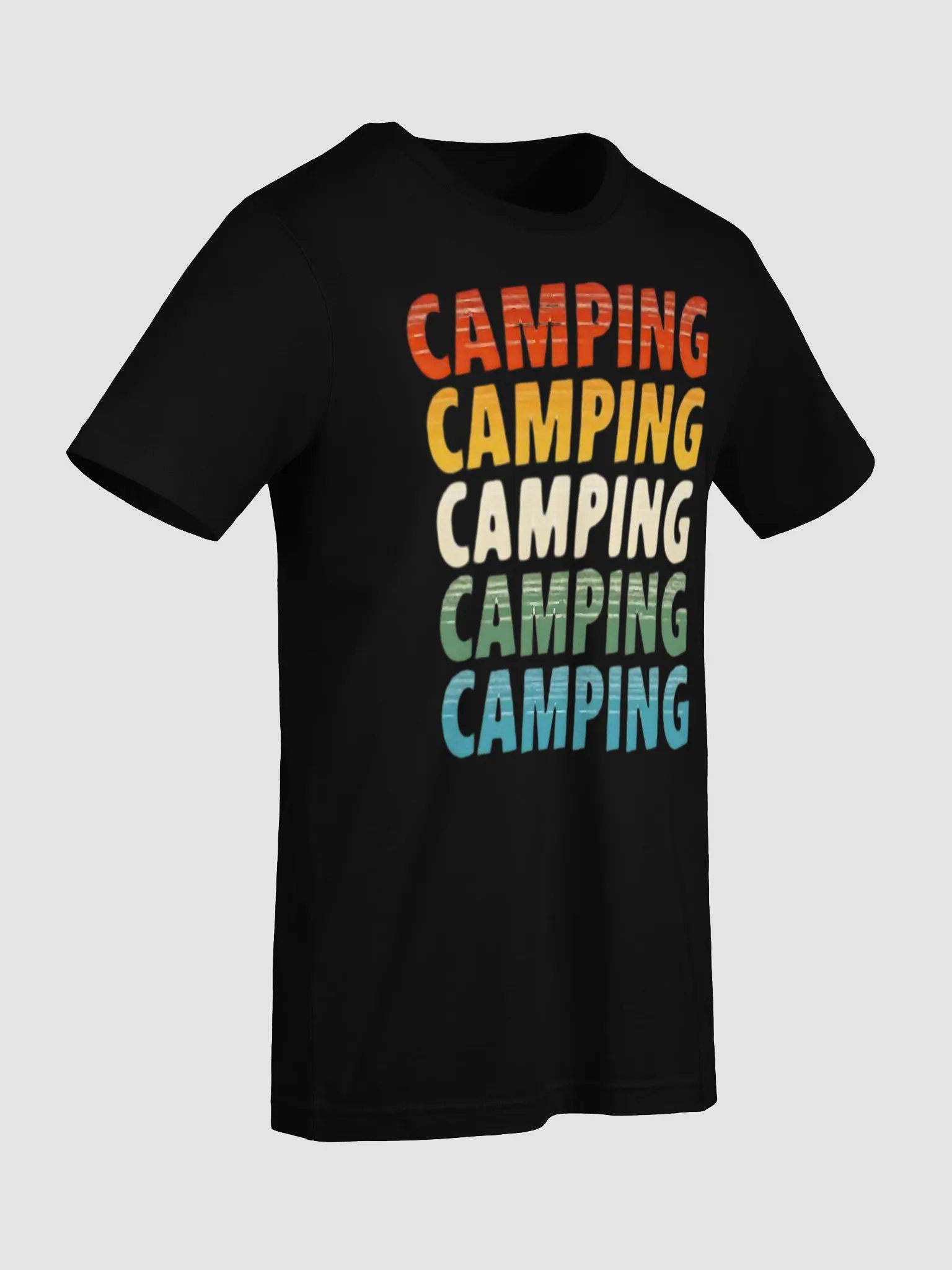 Camping Repeated Rainbow Striped product image (10)