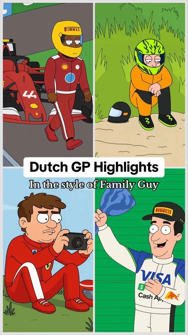 #f1 #formula1 #norris #leclerc #ferrari #f1funny #dutchgp #zandvoort