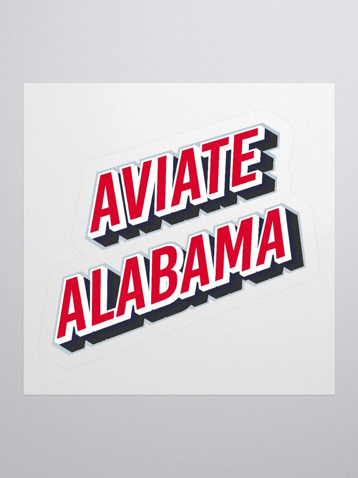 Aviate Alabama Sticker product image (1)