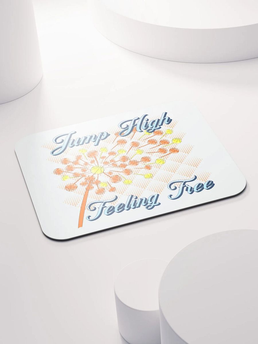 Dandelion Basketball Jump High Feeling Free Dreams Mouse Pad product image (4)