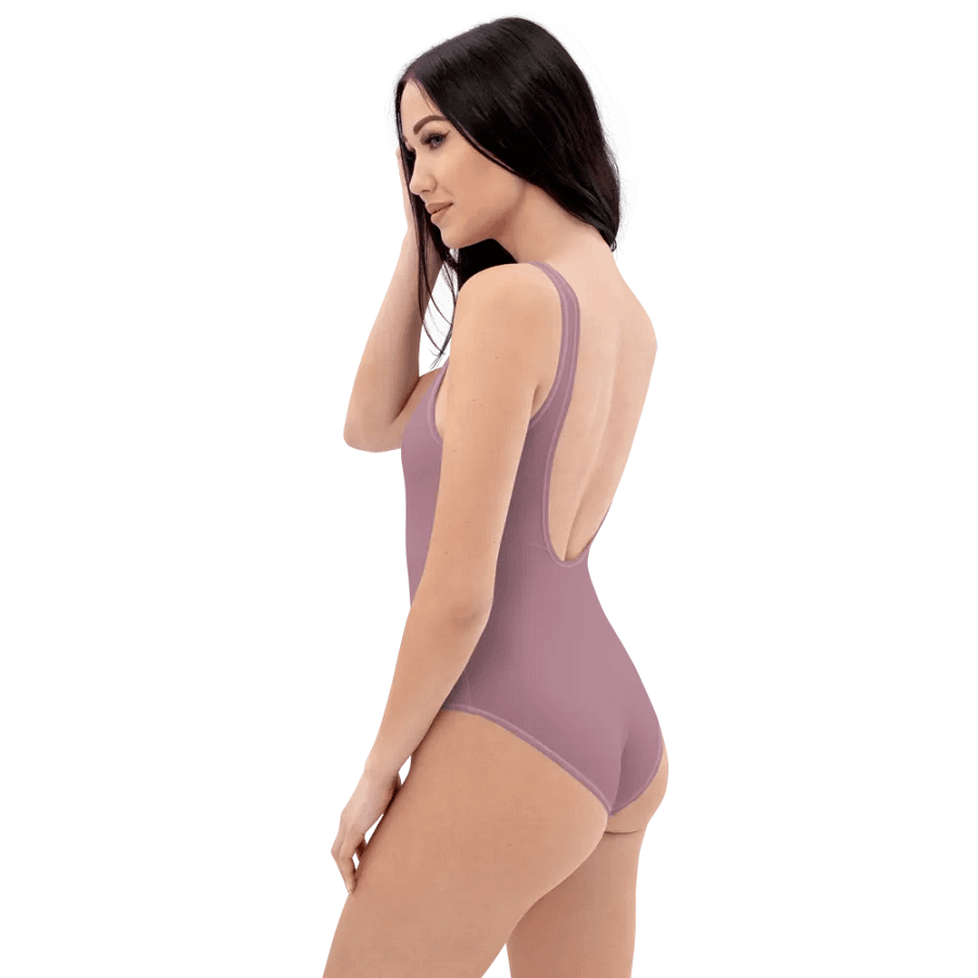 Bubbly and a B*tch (blush shadow design) one piece swimsuit product image (5)