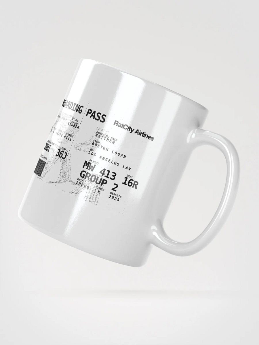 Boarding Pass Mug product image (4)