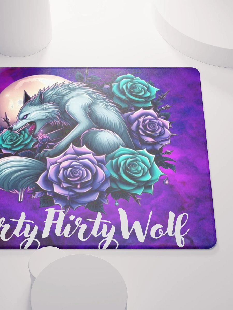 Mystical Wolf Protector Gaming Mouse Pad product image (9)